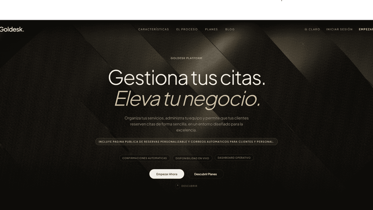 Vista previa de Goldesk